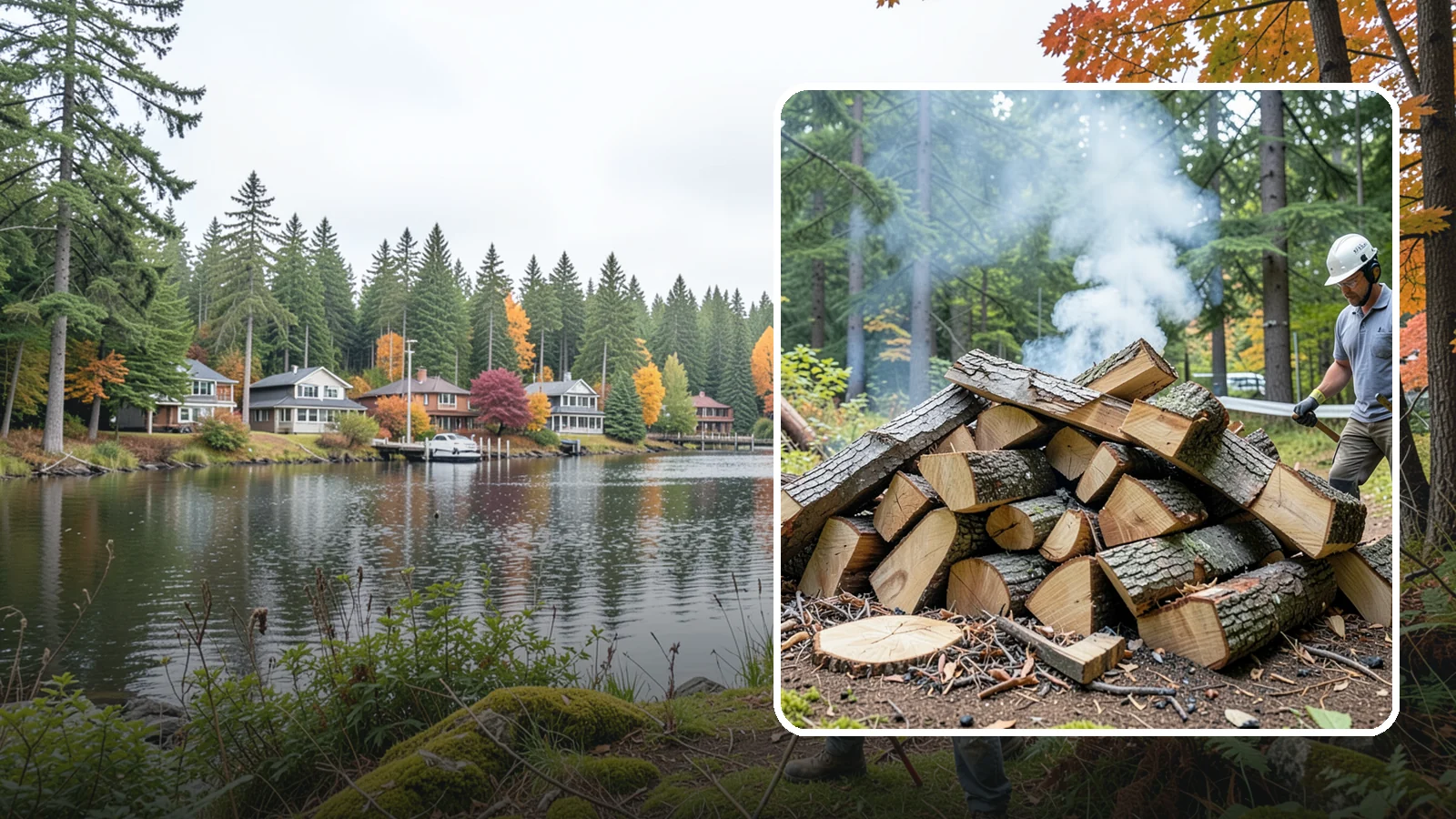 Smoking Chunks in La Conner, Skagit County, WA - Dense smoking chunks dried for a slow, steady release of smoke during long low-temperature cooks.