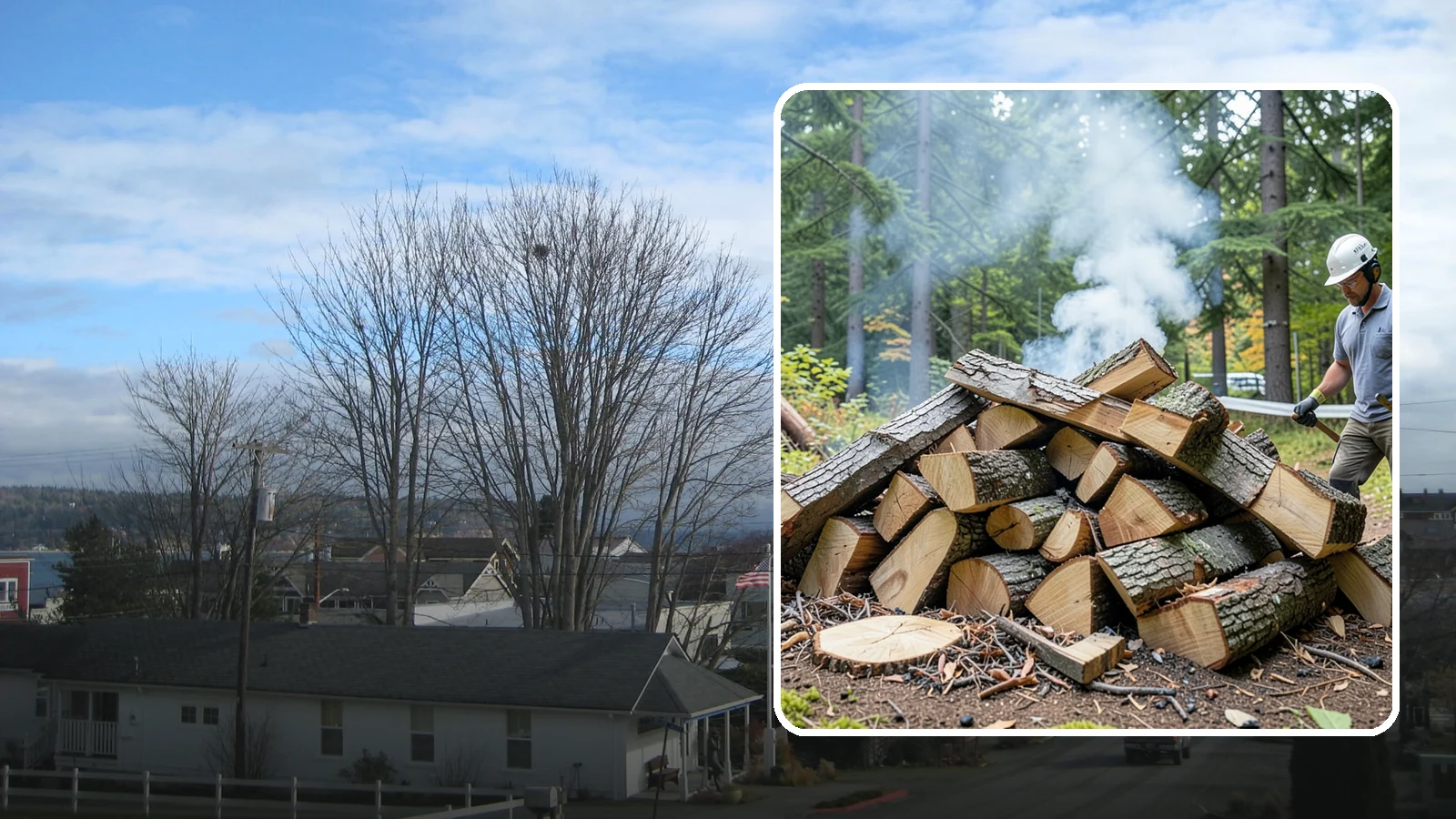 Smoking Chunks in Langley, WA - Dense smoking chunks dried for a slow, steady release of smoke during long low-temperature cooks.