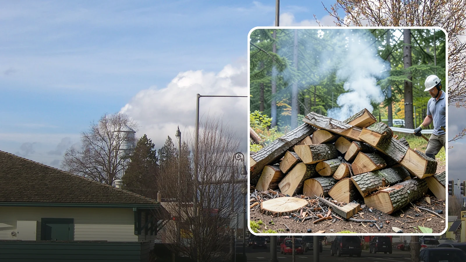 Smoking Chunks in Marysville, Snohomish County, WA - Dense smoking chunks dried for a slow, steady release of smoke during long low-temperature cooks.