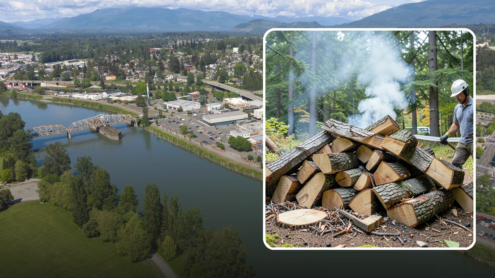 Smoking Chunks in Mount Vernon, WA - Dense smoking chunks dried for a slow, steady release of smoke during long low-temperature cooks.