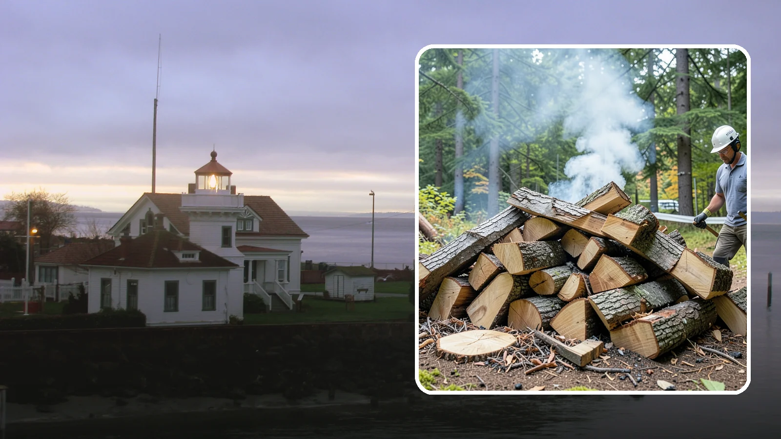 Smoking Chunks in Mukilteo, Snohomish County, WA - Dense smoking chunks dried for a slow, steady release of smoke during long low-temperature cooks.