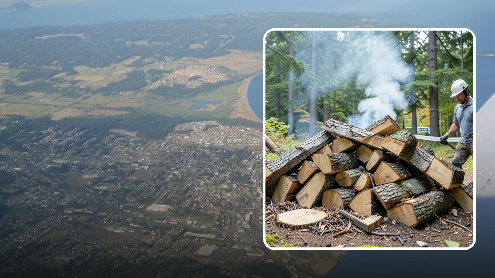 Smoking Chunks in Oak Harbor, Island County, WA - Dense smoking chunks dried for a slow, steady release of smoke during long low-temperature cooks.