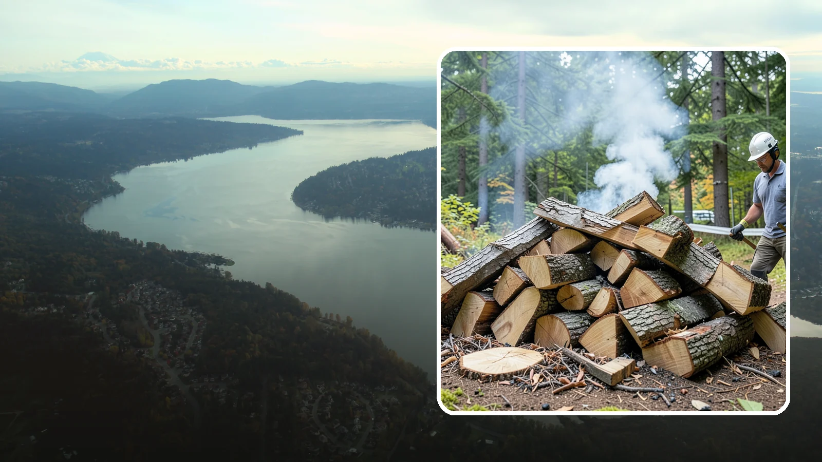 Smoking Chunks in Sammamish, King County, WA - Dense smoking chunks dried for a slow, steady release of smoke during long low-temperature cooks.