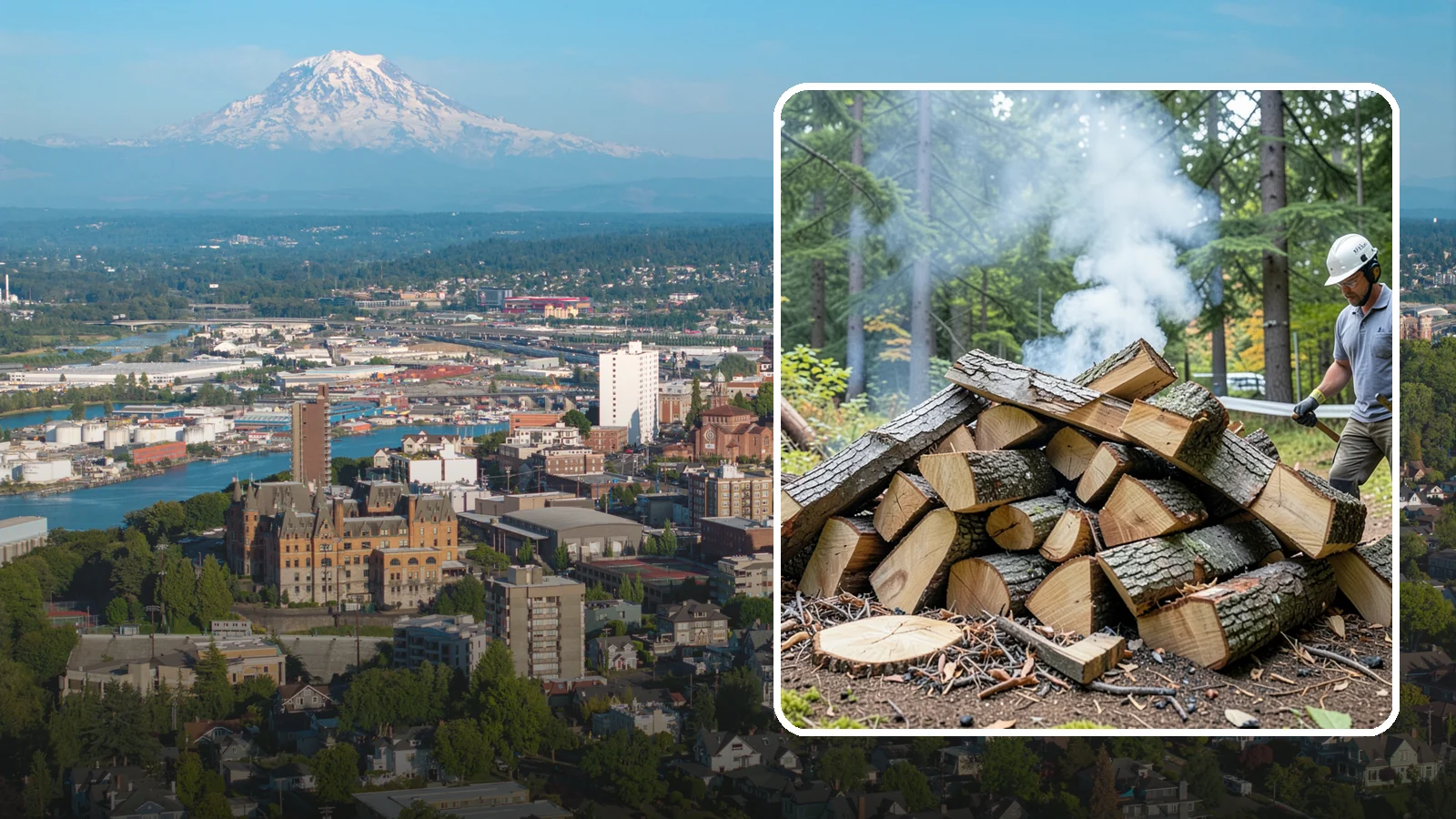Smoking Chunks in Tacoma, Pierce County, WA - Dense smoking chunks dried for a slow, steady release of smoke during long low-temperature cooks.
