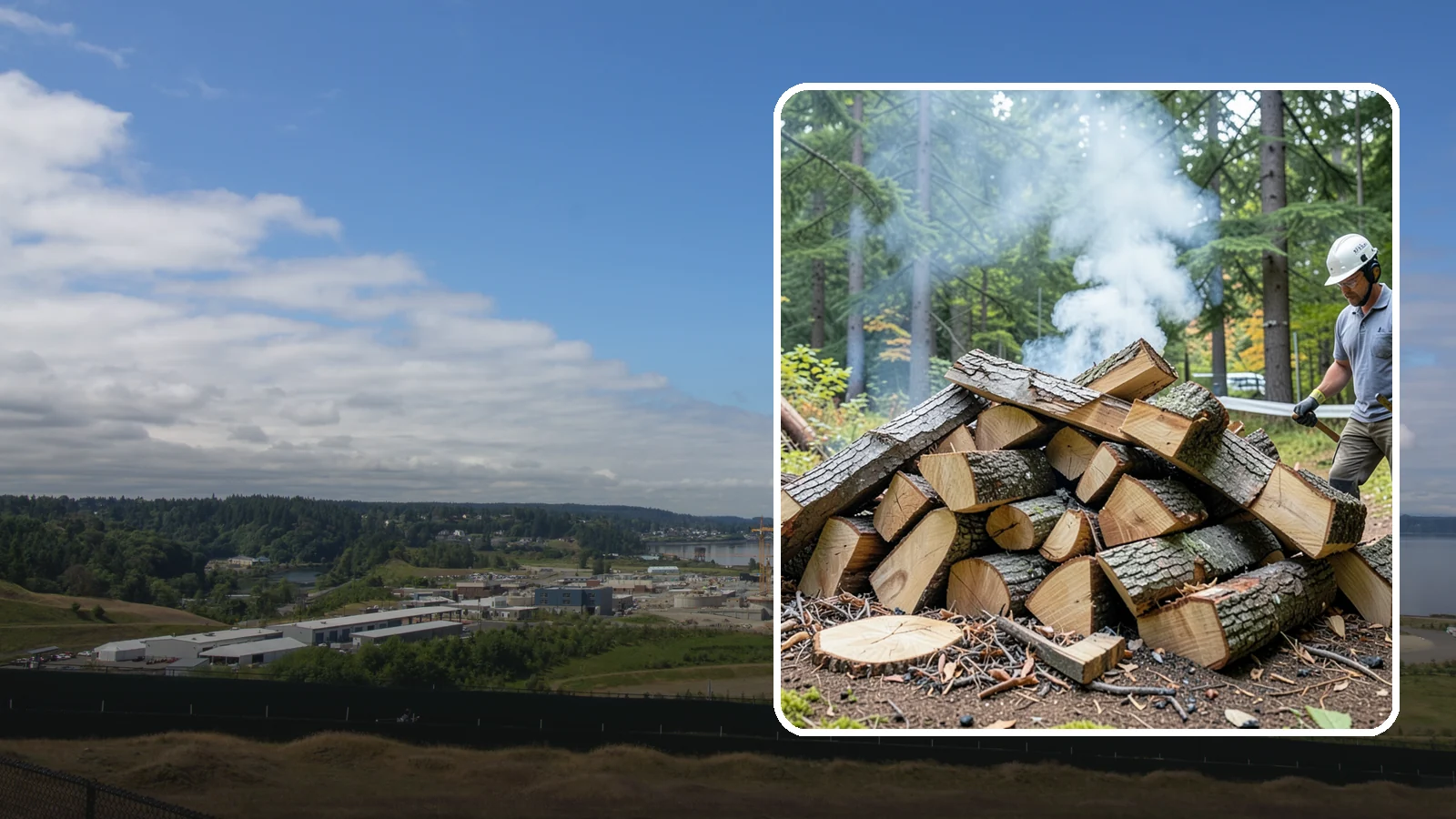 Smoking Chunks in University Place, Pierce County, WA - Dense smoking chunks dried for a slow, steady release of smoke during long low-temperature cooks.