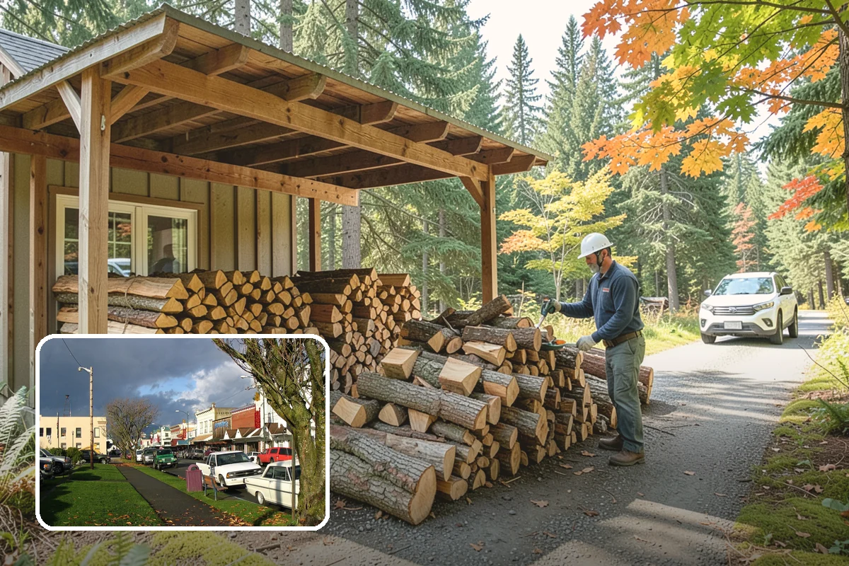 Smoking Wood in Arlington, Snohomish County, WA - Dried for smooth, clean-tasting smoke