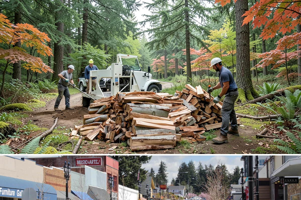 Smoking Wood in Bothell, King County, WA - Smoking wood is a year-round staple with strong demand through grilling and holiday cooking seasons.