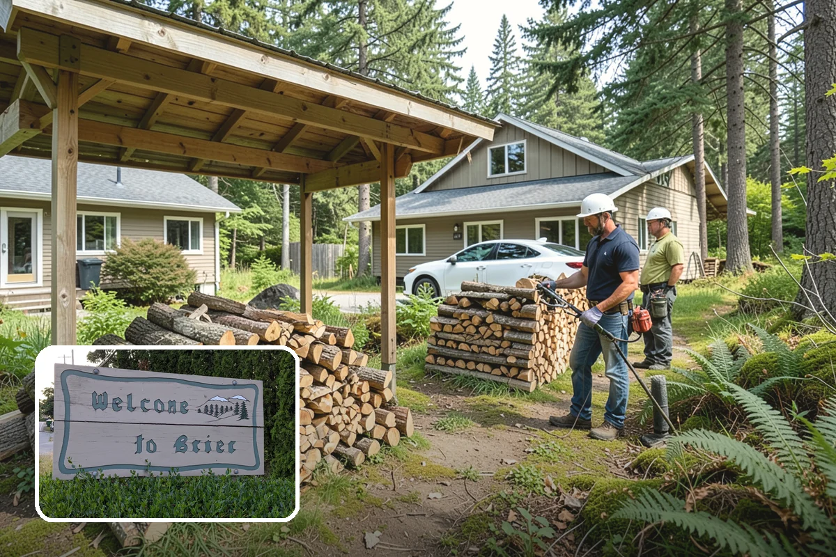 Smoking Wood in Brier, Snohomish County, WA - Dried for smooth, clean-tasting smoke