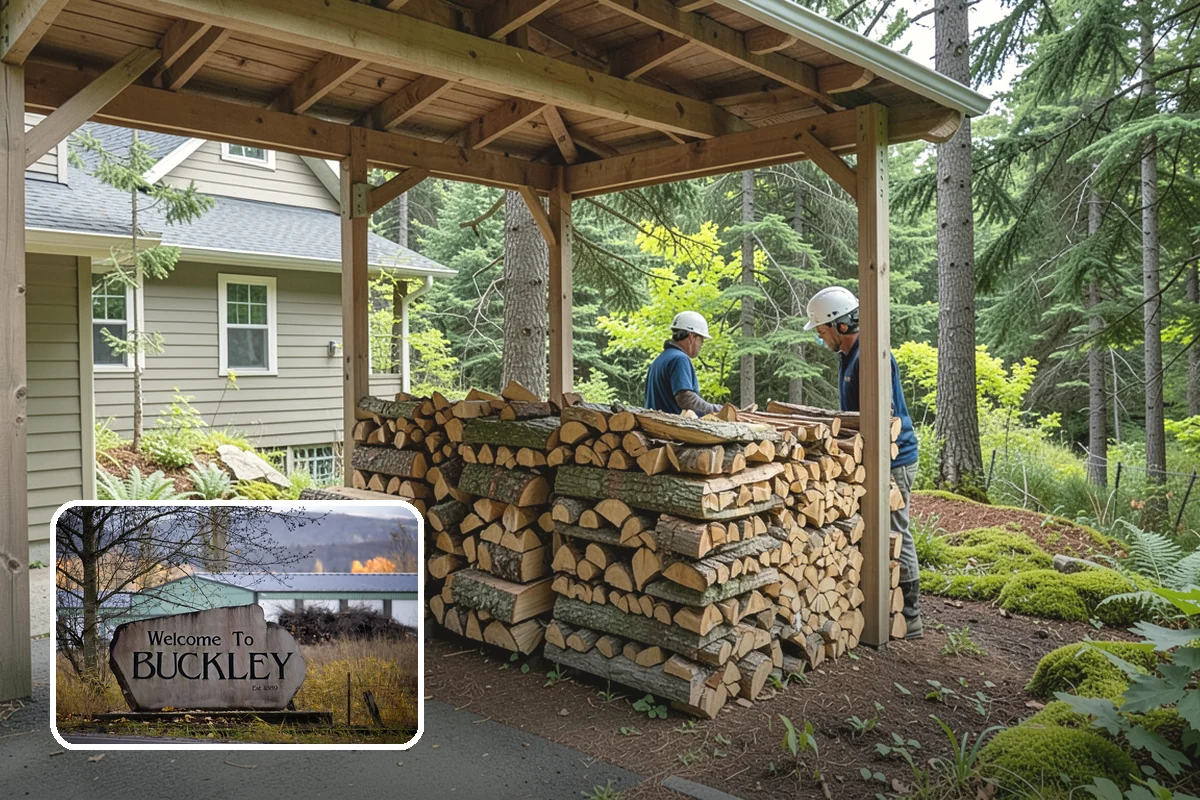 Smoking Wood in Buckley, Pierce County, WA - Dried for smooth, clean-tasting smoke