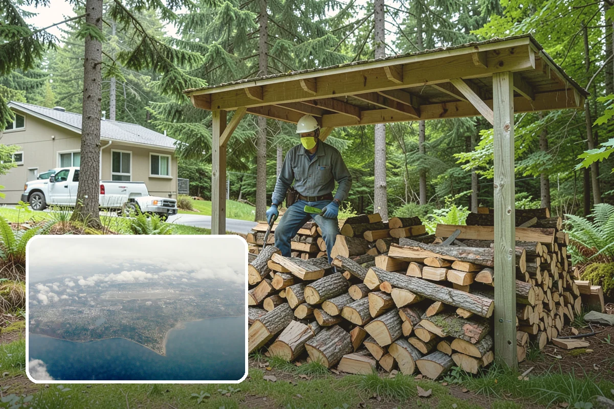 Smoking Wood in Burien, King County, WA - Dried for smooth, clean-tasting smoke