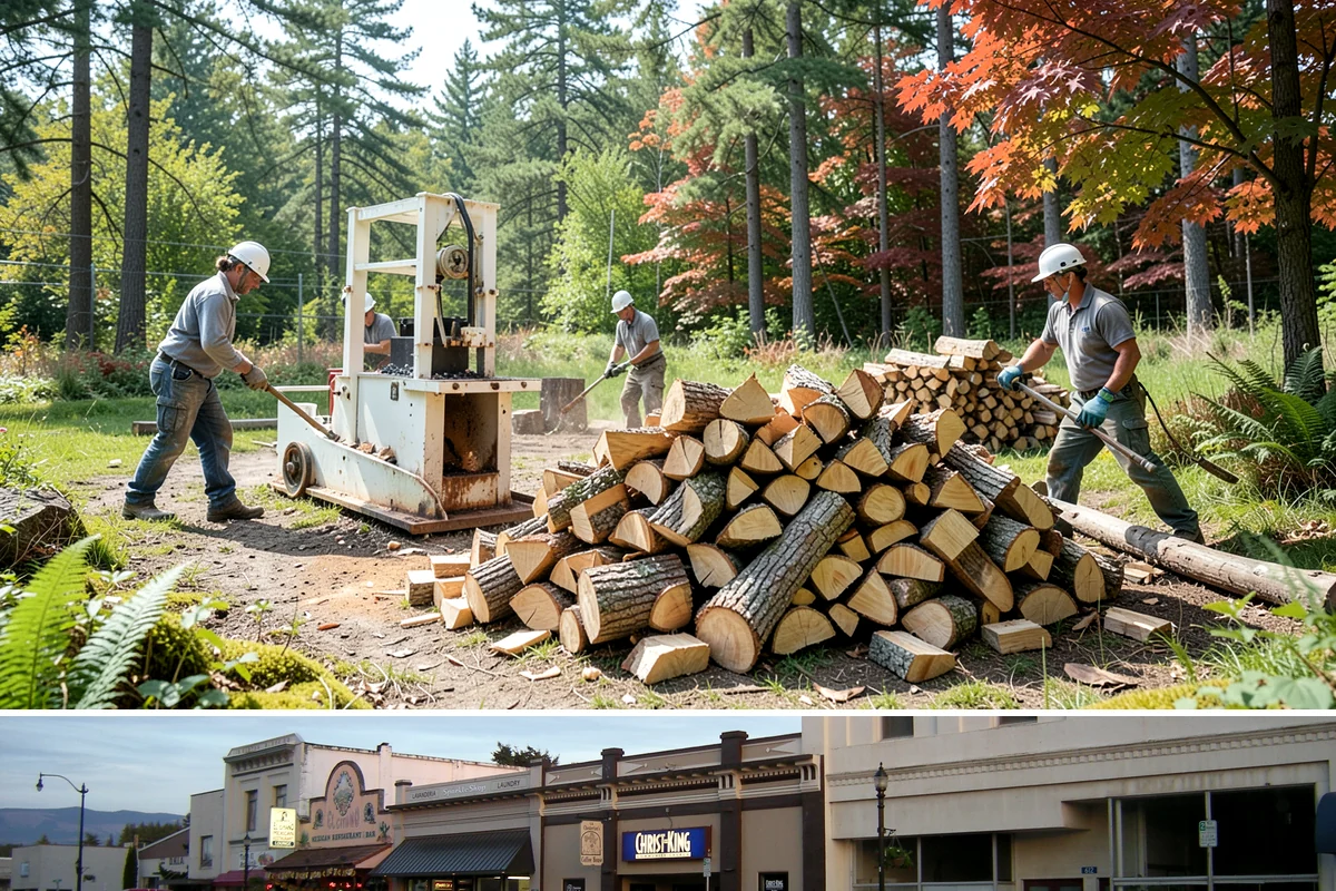 Smoking Wood in Burlington, Skagit County, WA - Smoking wood is a year-round staple with strong demand through grilling and holiday cooking seasons.