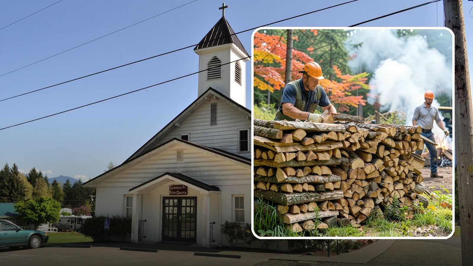 Smoking Wood in Concrete, Skagit County, WA - Seasoned smoking wood dried to deliver clean, flavorful smoke for meats, fish, and cheese.
