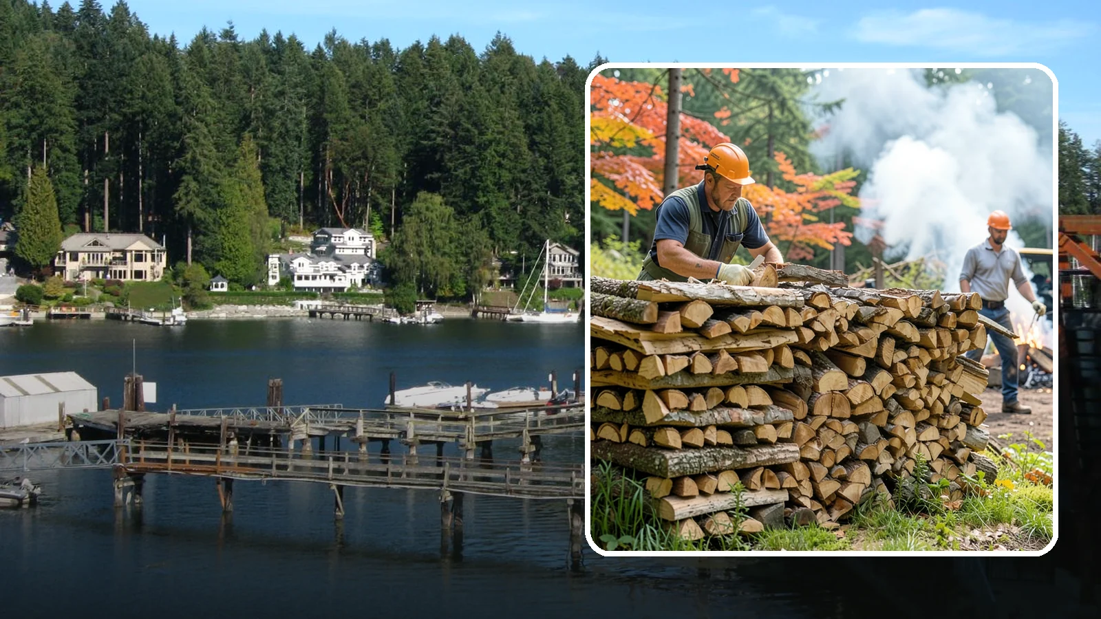 Smoking Wood in Gig Harbor, Pierce County, WA - Seasoned smoking wood dried to deliver clean, flavorful smoke for meats, fish, and cheese.