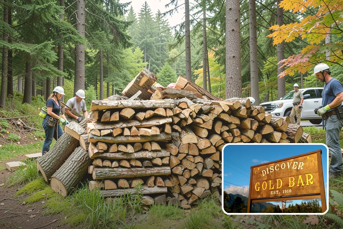 Smoking Wood in Gold Bar, Snohomish County, WA - Dried for smooth, clean-tasting smoke