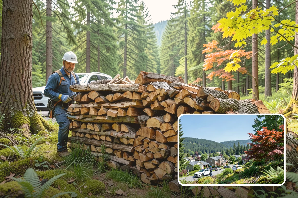Smoking Wood in Index, Snohomish County, WA - Dried for smooth, clean-tasting smoke
