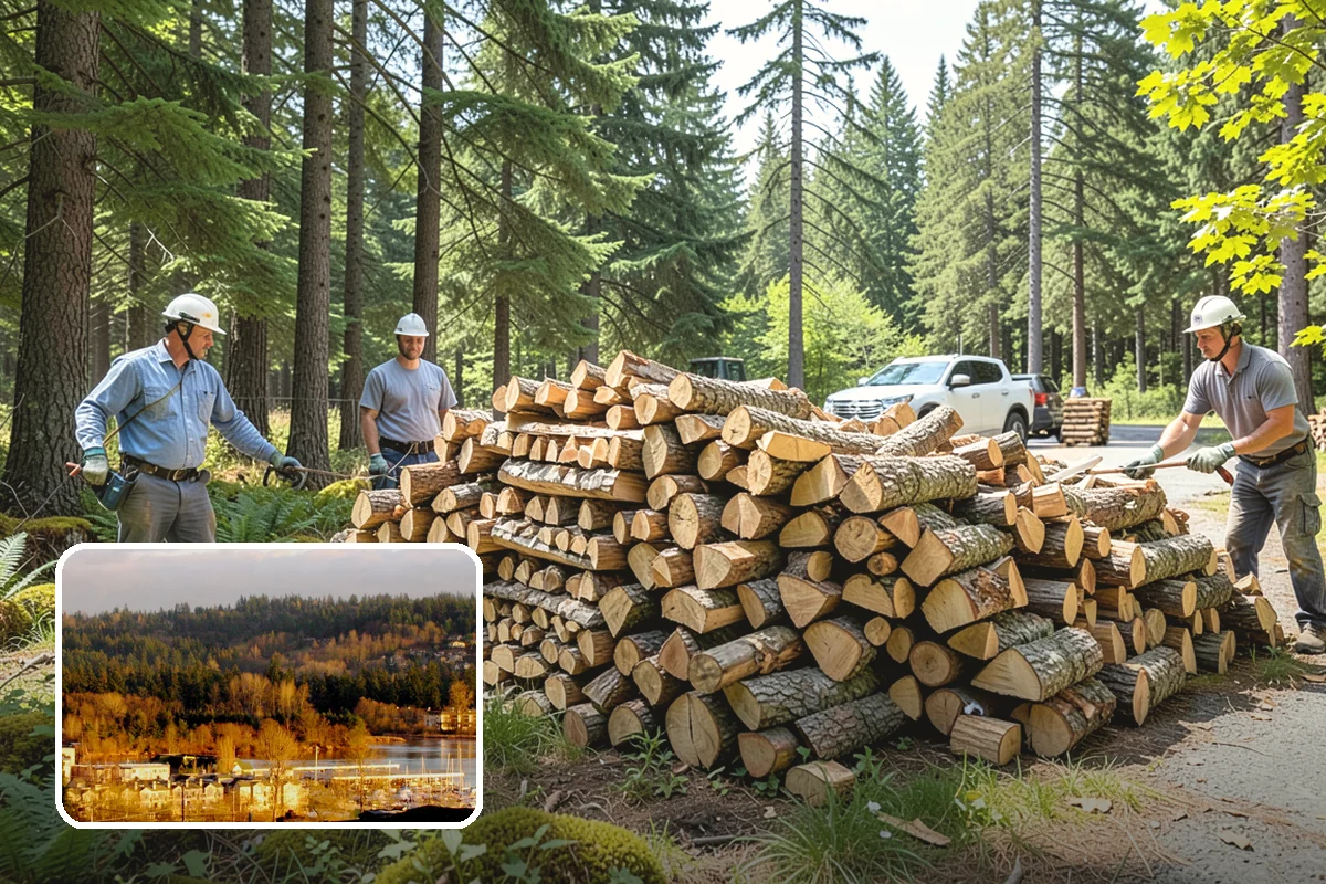 Smoking Wood in Kenmore, King County, WA - Dried for smooth, clean-tasting smoke