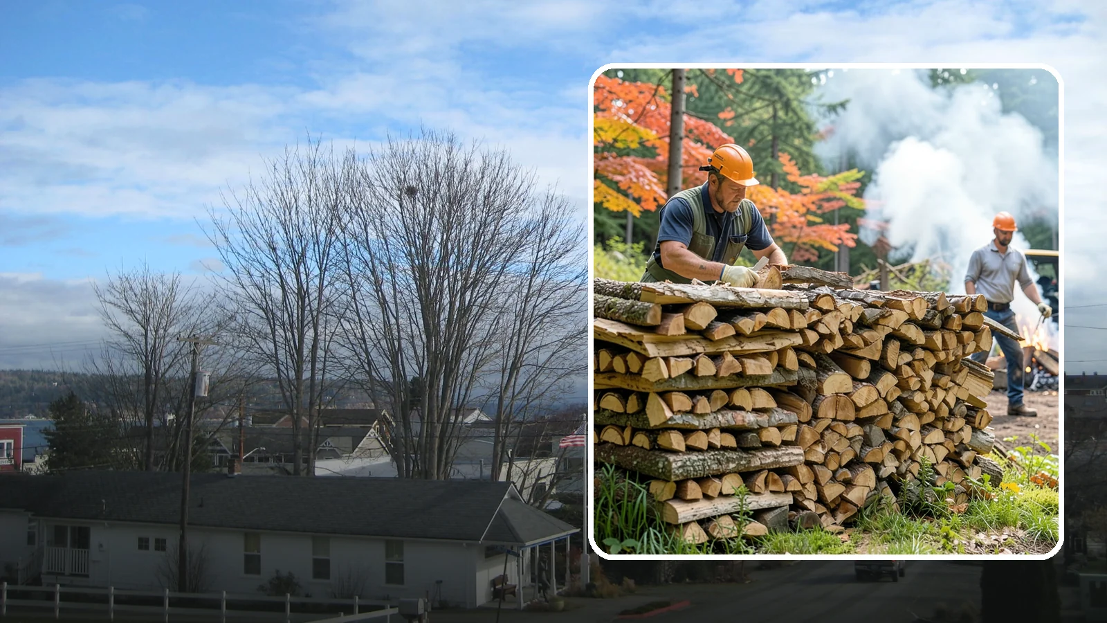 Smoking Wood in Langley, Island County, WA - Seasoned smoking wood dried to deliver clean, flavorful smoke for meats, fish, and cheese.