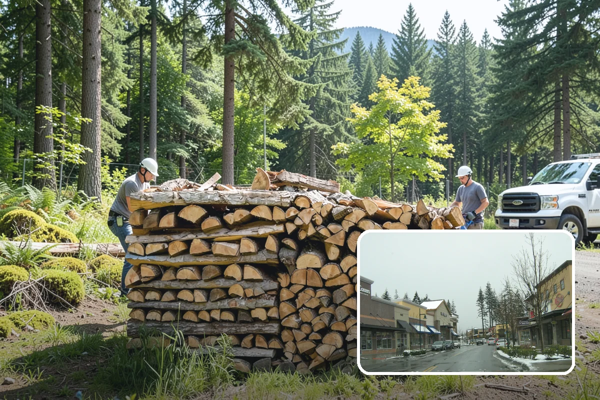 Smoking Wood in Mill Creek, Snohomish County, WA - Dried for smooth, clean-tasting smoke