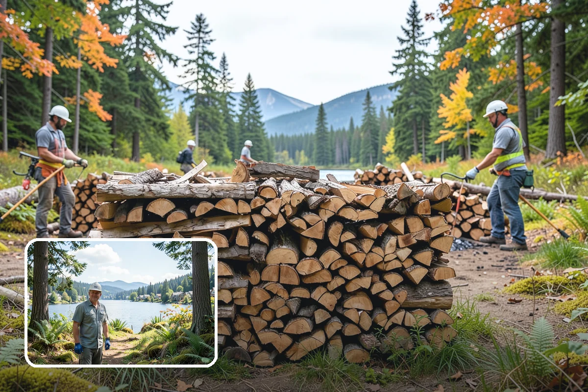 Smoking Wood in Milton, King County, WA - Dried for smooth, clean-tasting smoke