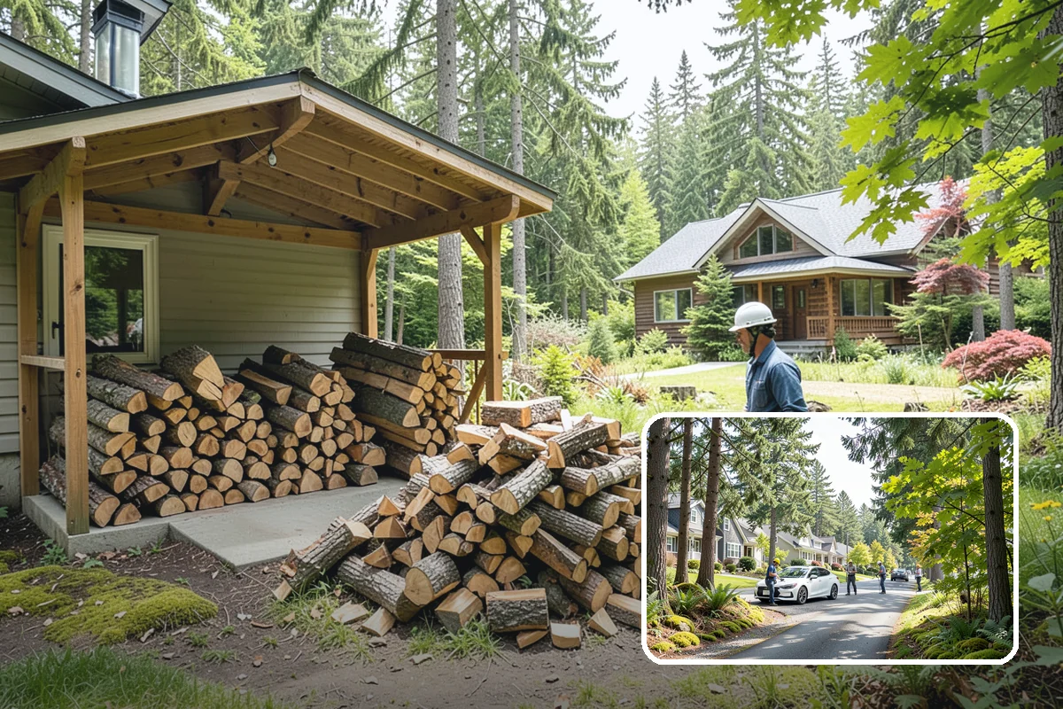 Smoking Wood in Normandy Park, King County, WA - Dried for smooth, clean-tasting smoke