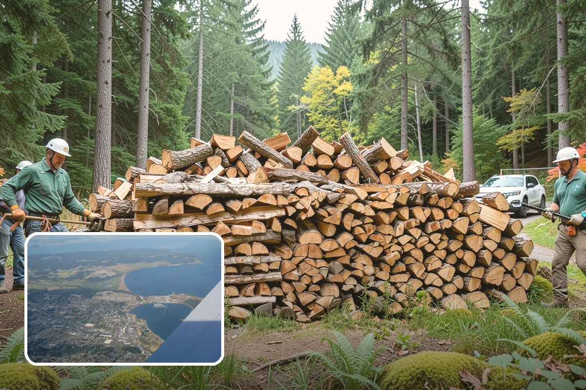 Smoking Wood in Oak Harbor, Island County, WA - Dried for smooth, clean-tasting smoke