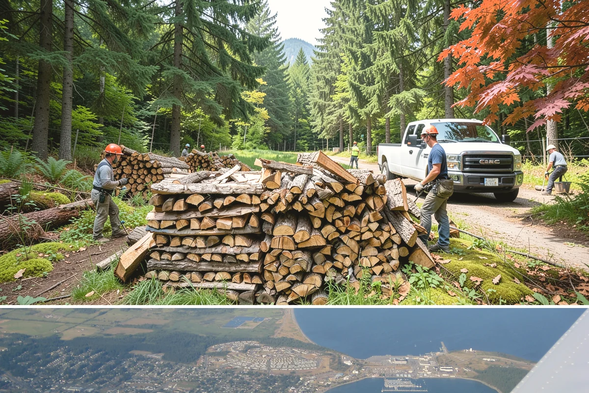 Smoking Wood in Oak Harbor, Island County, WA - Smoking wood is a year-round staple with strong demand through grilling and holiday cooking seasons.
