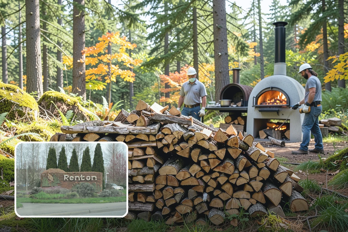Smoking Wood in Renton, King County, WA - Dried for smooth, clean-tasting smoke