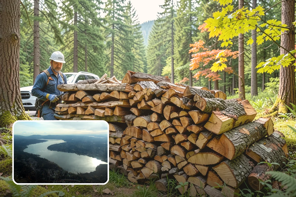 Smoking Wood in Sammamish, King County, WA - Dried for smooth, clean-tasting smoke