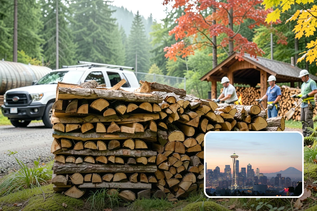 Smoking Wood in Seattle, King County, WA - Dried for smooth, clean-tasting smoke