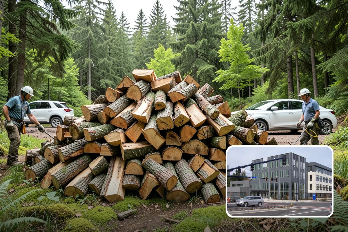Smoking Wood in Shoreline, King County, WA - Dried for smooth, clean-tasting smoke