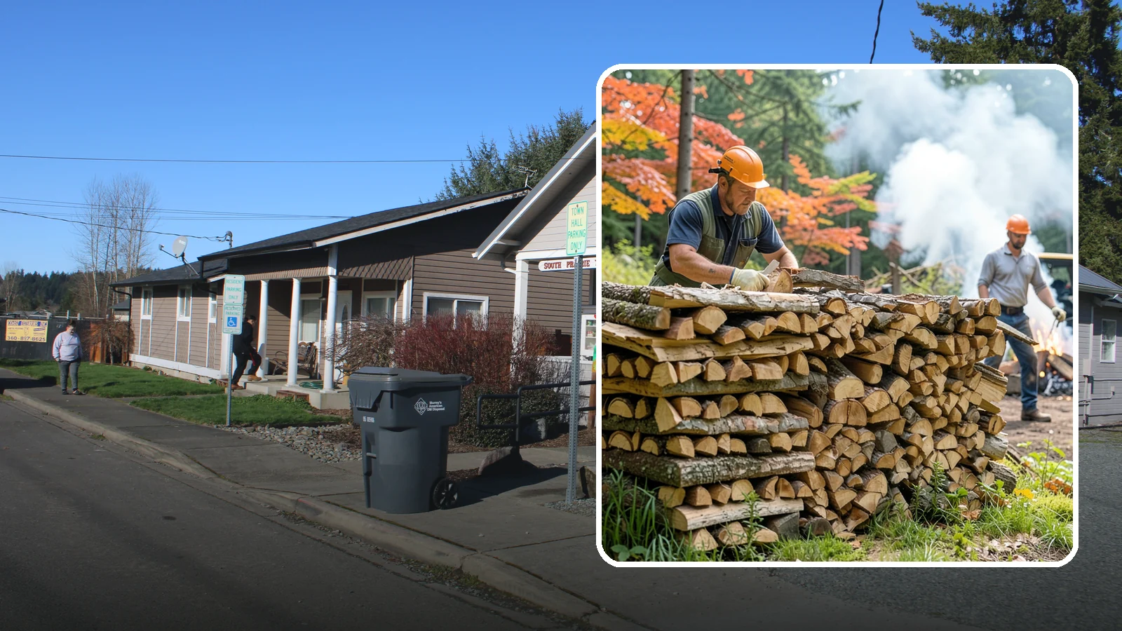 Smoking Wood in South Prairie, Pierce County, WA - Seasoned smoking wood dried to deliver clean, flavorful smoke for meats, fish, and cheese.