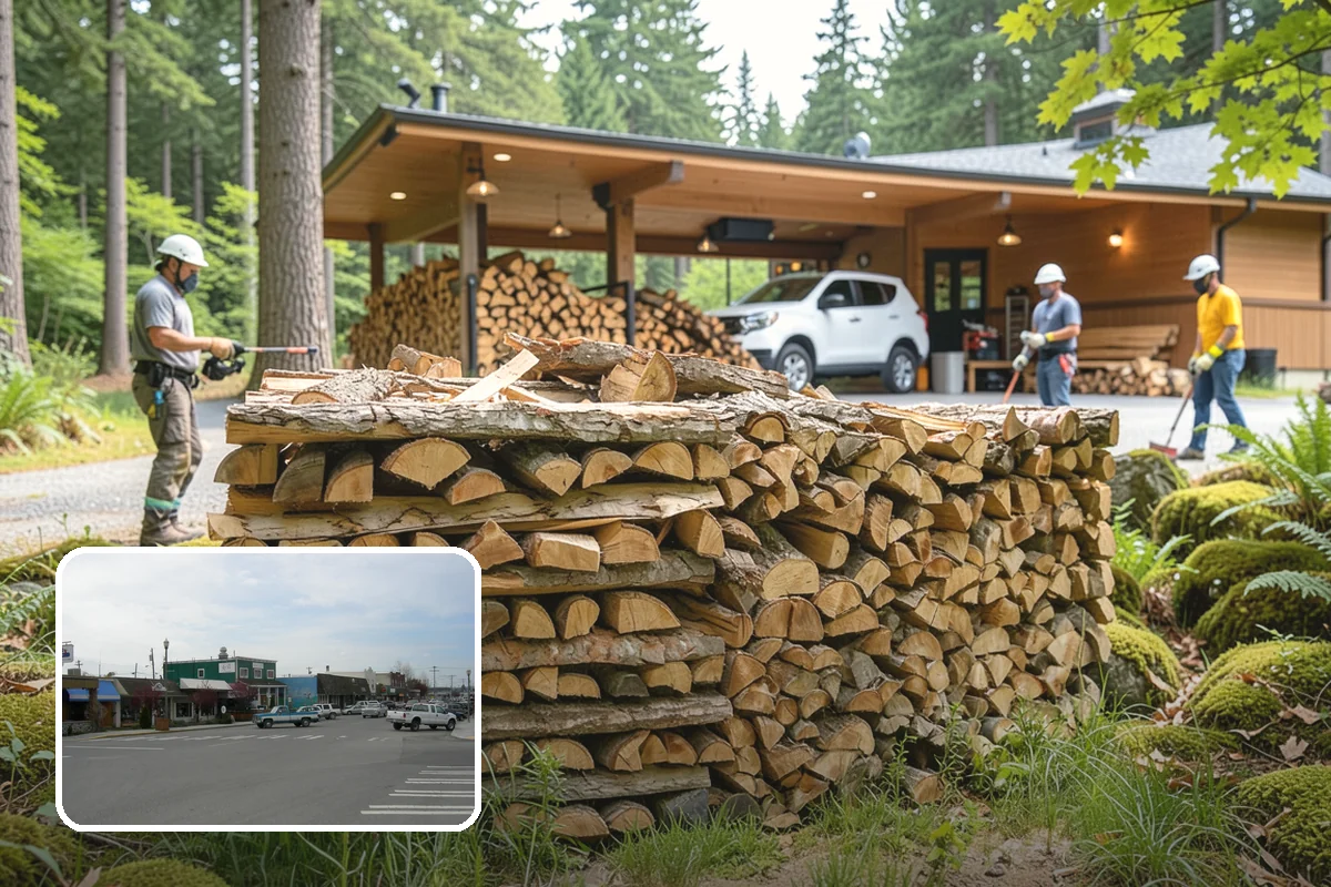 Smoking Wood in Stanwood, Snohomish County, WA - Dried for smooth, clean-tasting smoke
