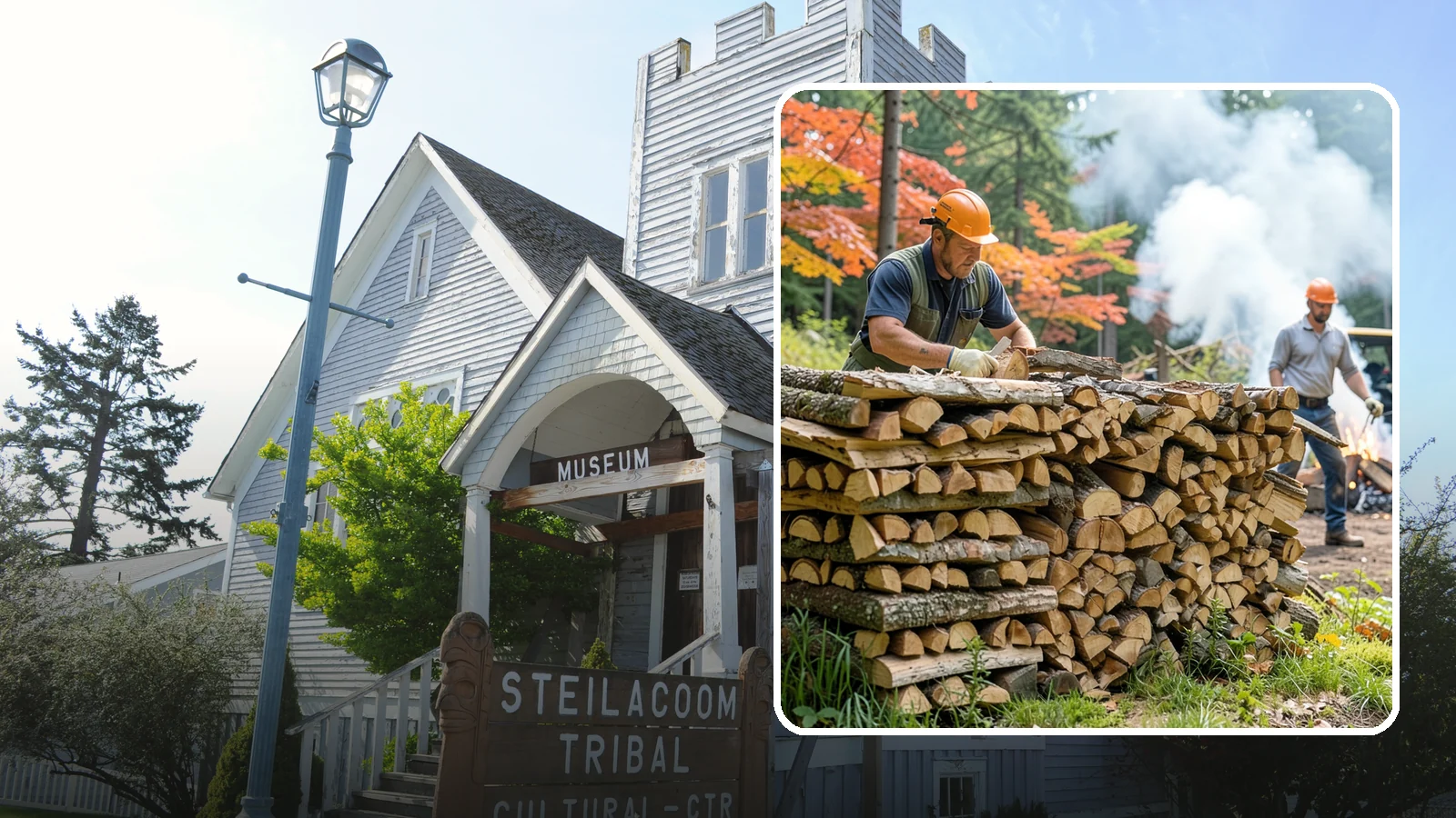 Smoking Wood in Steilacoom, Pierce County, WA - Seasoned smoking wood dried to deliver clean, flavorful smoke for meats, fish, and cheese.