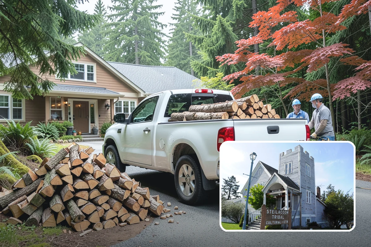 Smoking Wood in Steilacoom, Pierce County, WA - Dried for smooth, clean-tasting smoke