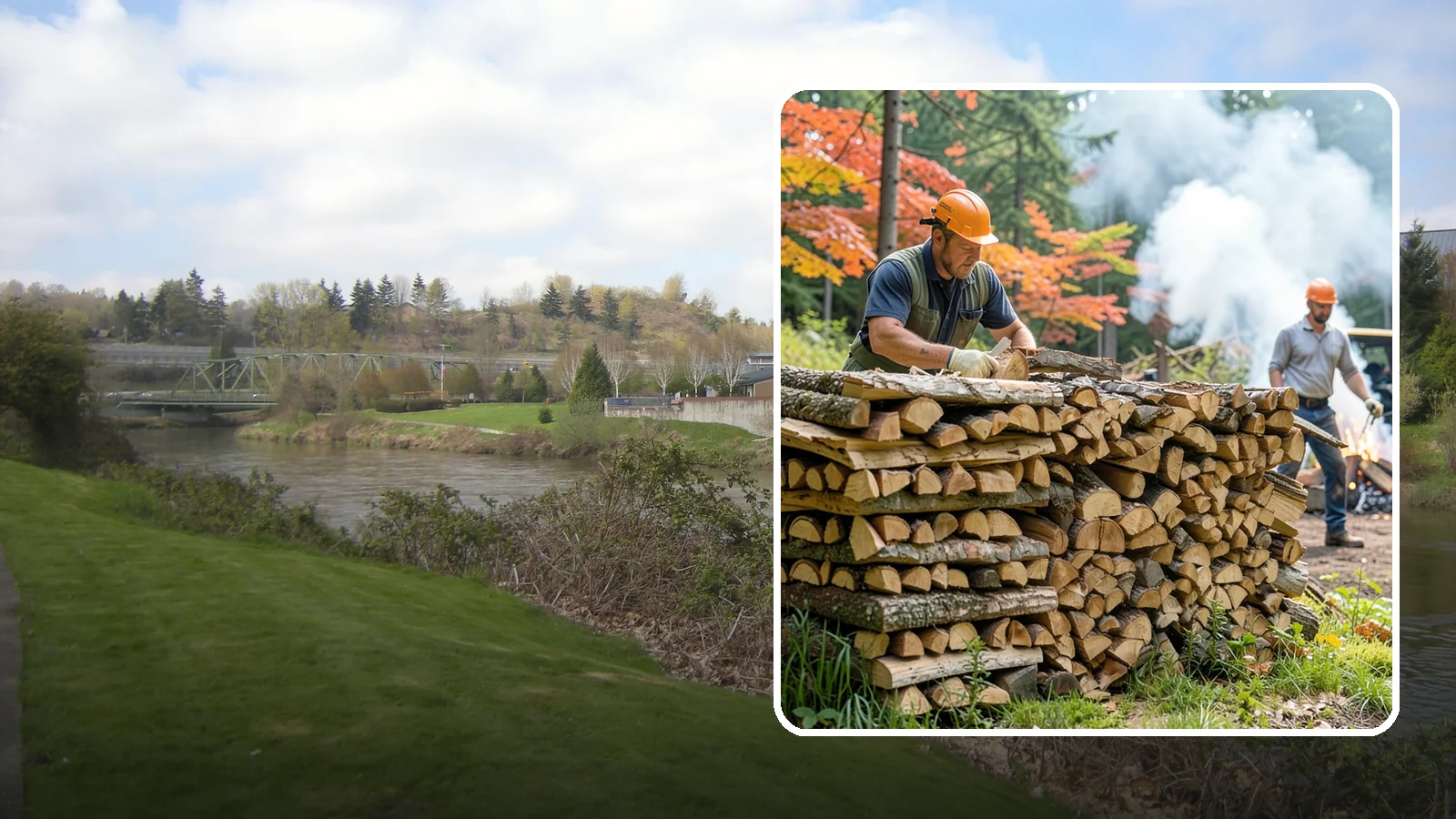 Smoking Wood in Tukwila, King County, WA - Seasoned smoking wood dried to deliver clean, flavorful smoke for meats, fish, and cheese.