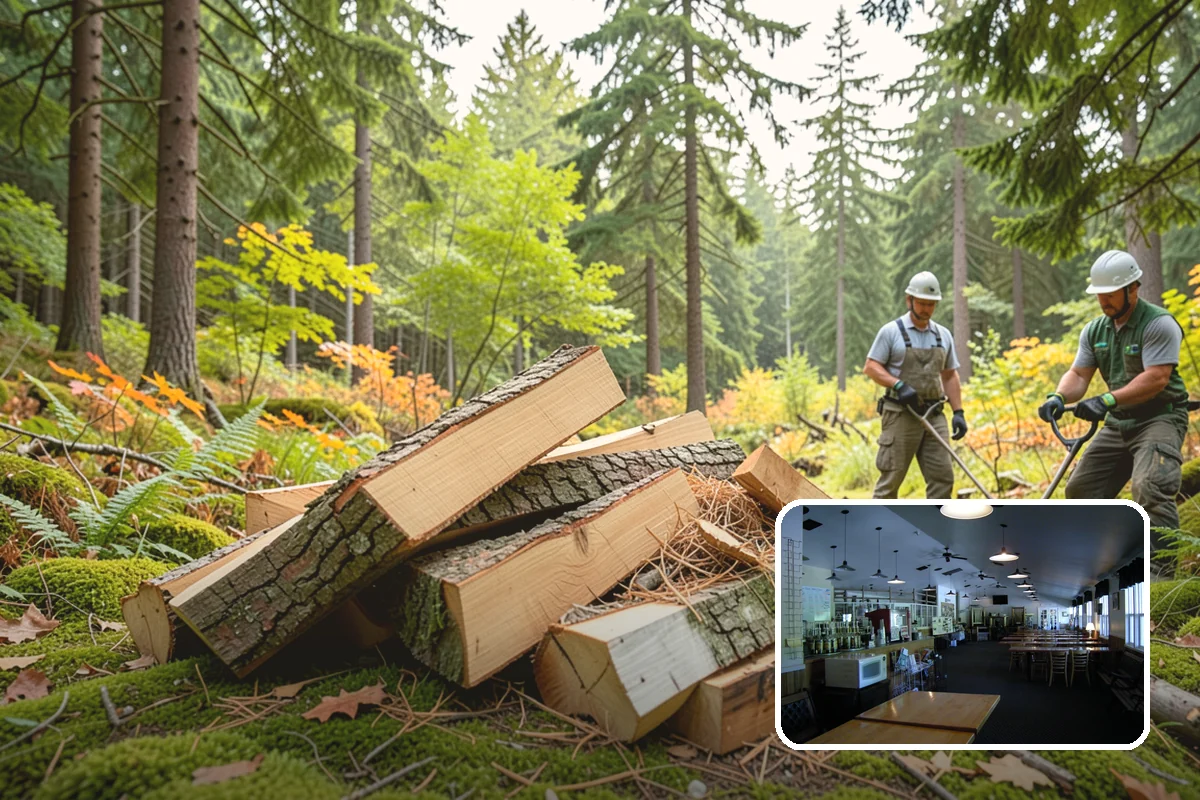 Snowstorm Firewood in Black Diamond, King County, WA - Stocks you before roads become impassable