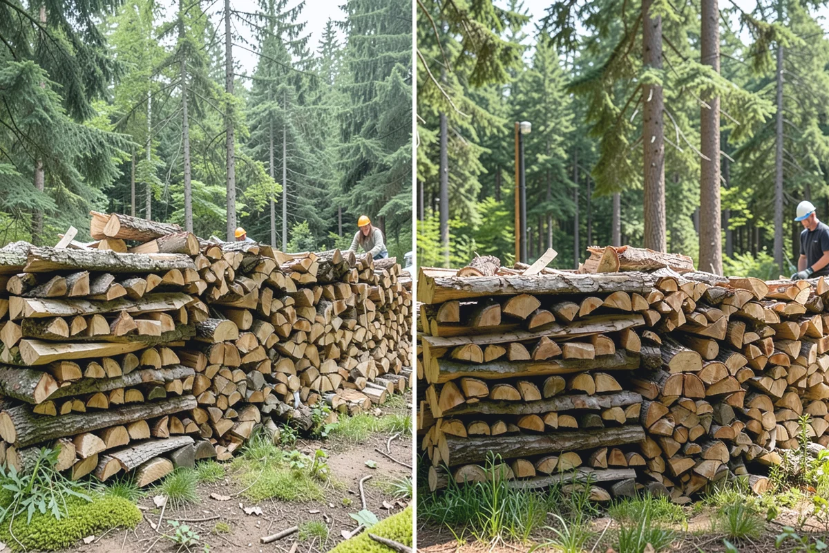 Snowstorm Firewood in Bonney Lake, Pierce County, WA - Confirm your order and target delivery window