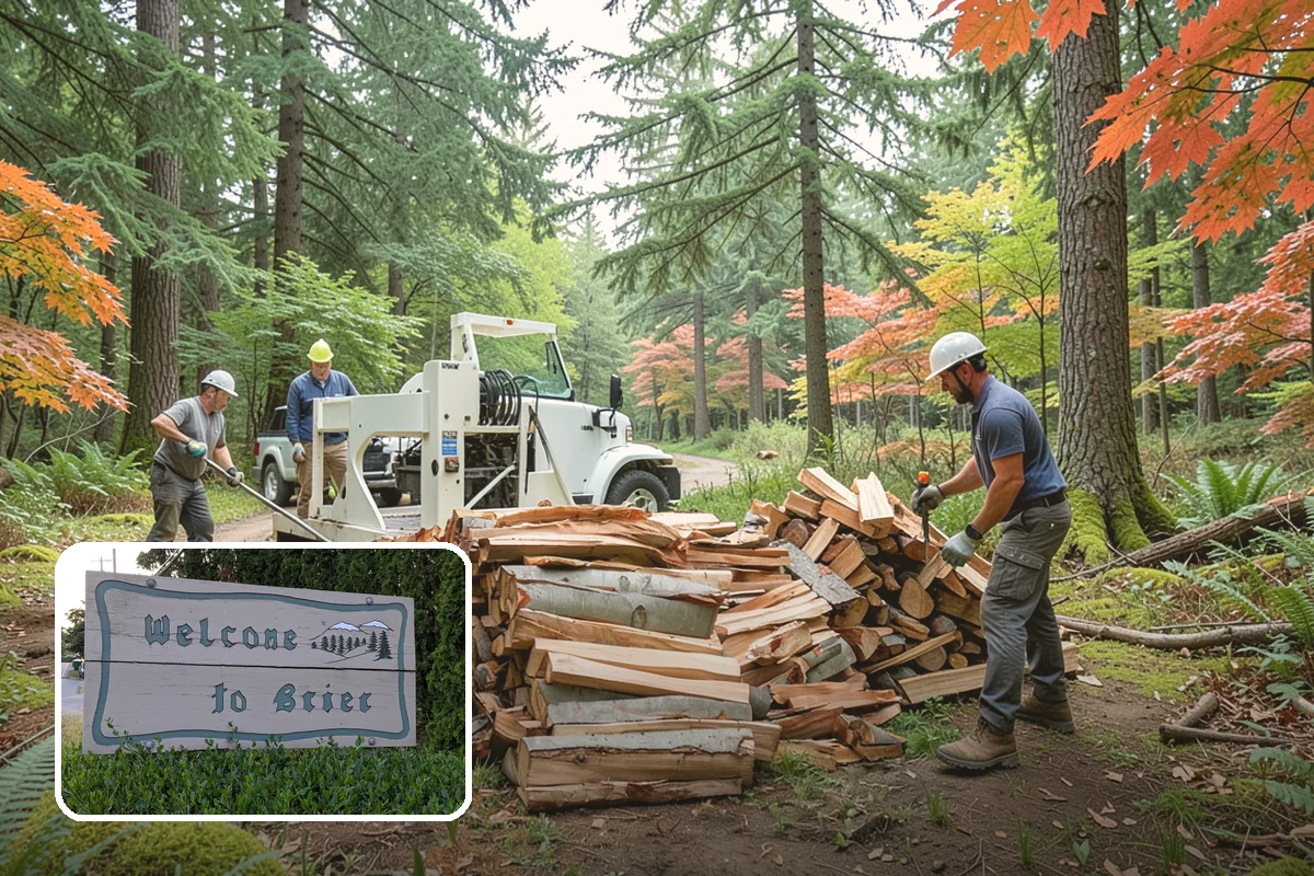 Snowstorm Firewood in Brier, Snohomish County, WA - Stocks you before roads become impassable
