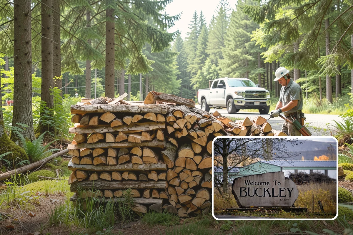 Snowstorm Firewood in Buckley, Pierce County, WA - Stocks you before roads become impassable