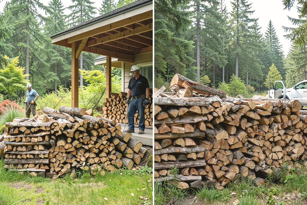 Snowstorm Firewood in Burien, King County, WA - Confirm your order and target delivery window