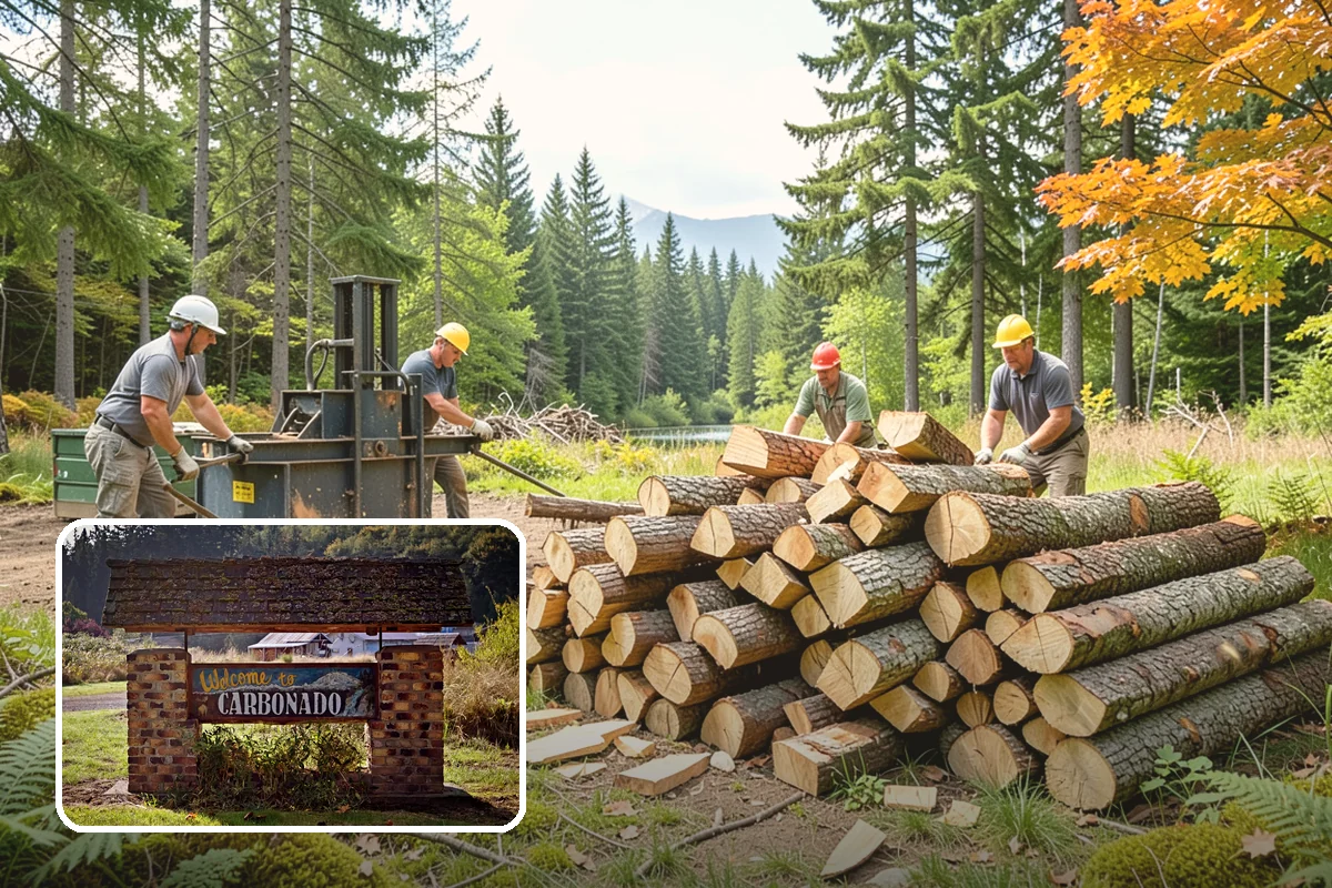 Snowstorm Firewood in Carbonado, Pierce County, WA - Stocks you before roads become impassable