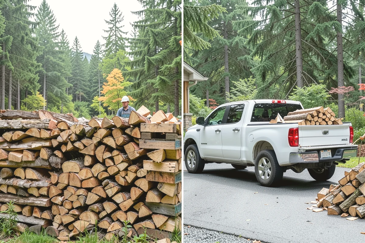 Snowstorm Firewood in Carbonado, Pierce County, WA - Confirm your order and target delivery window