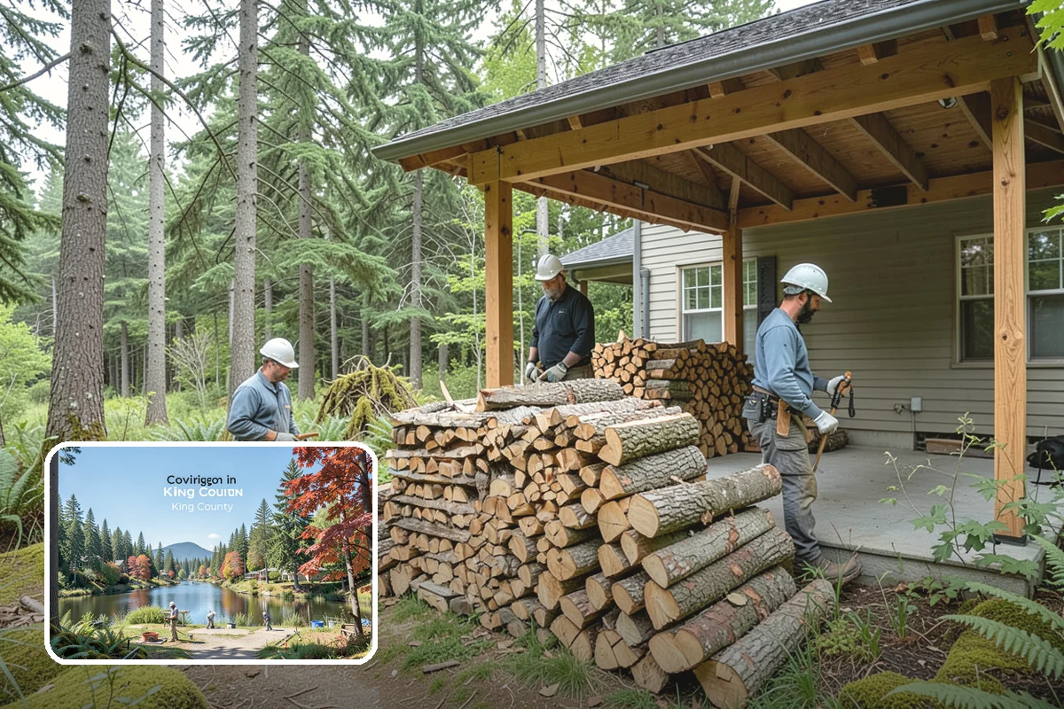Snowstorm Firewood in Covington, WA - Stocks you before roads become impassable