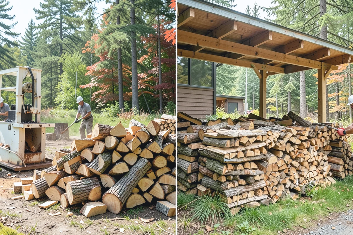 Snowstorm Firewood in Darrington, Snohomish County, WA - Confirm your order and target delivery window
