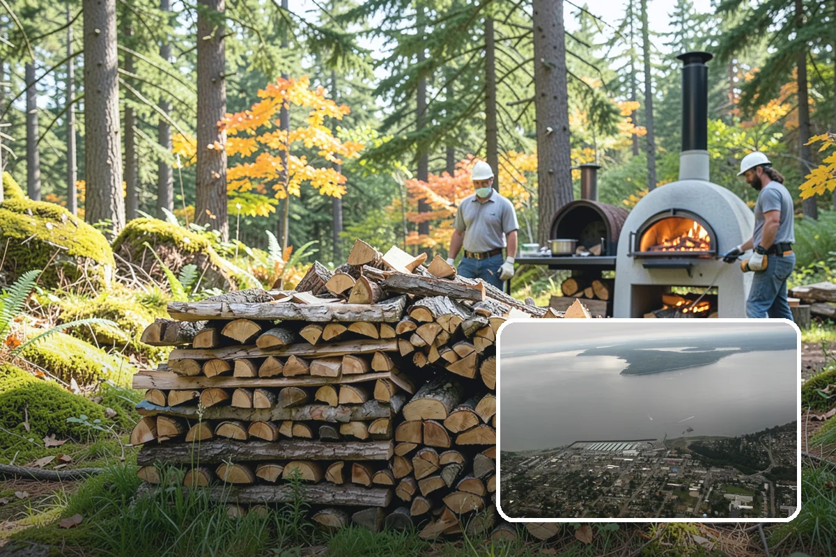 Snowstorm Firewood in Des Moines, King County, WA - Stocks you before roads become impassable