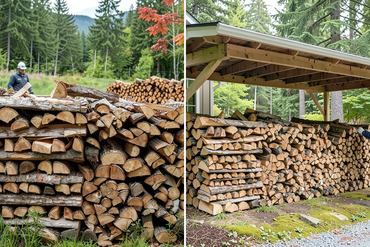 Snowstorm Firewood in DuPont, Pierce County, WA - Confirm your order and target delivery window