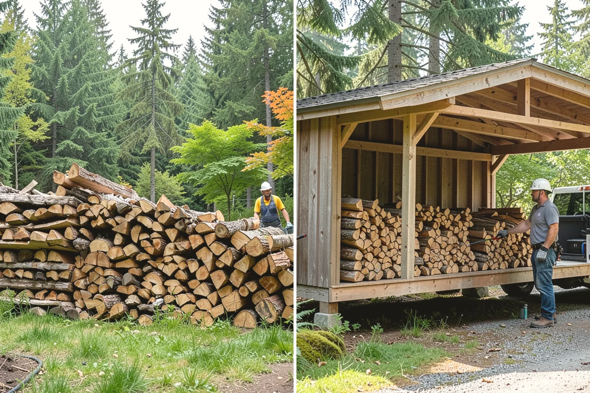 Snowstorm Firewood in Edgewood, Pierce County, WA - Confirm your order and target delivery window