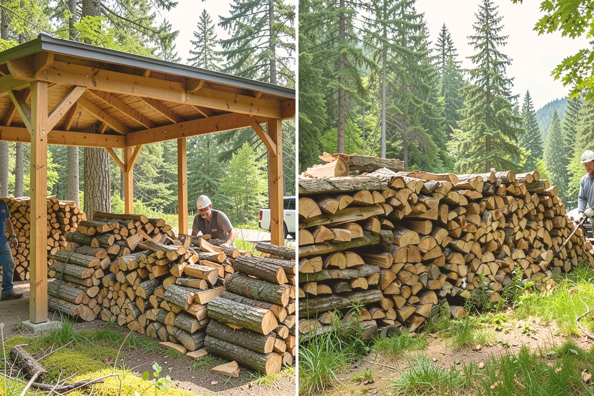 Snowstorm Firewood in Edmonds, Snohomish County, WA - Confirm your order and target delivery window