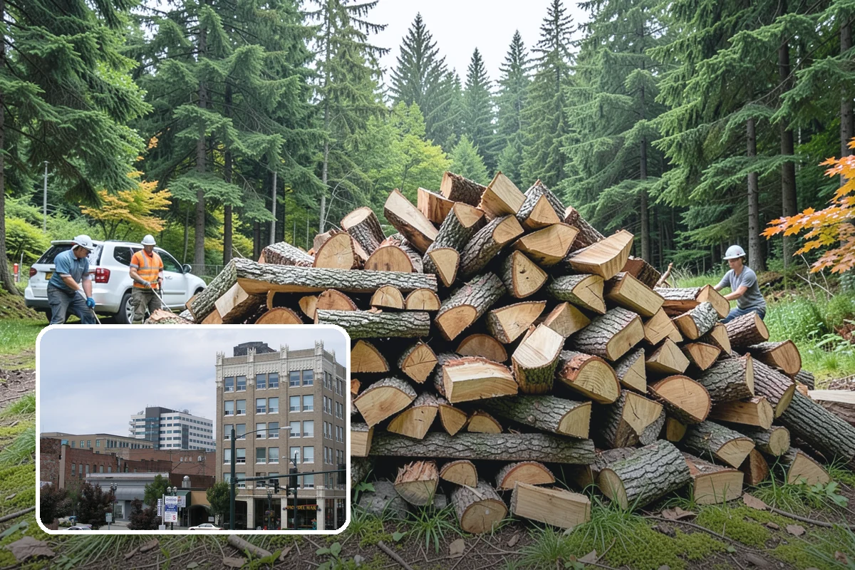 Snowstorm Firewood in Everett, Snohomish County, WA - Stocks you before roads become impassable