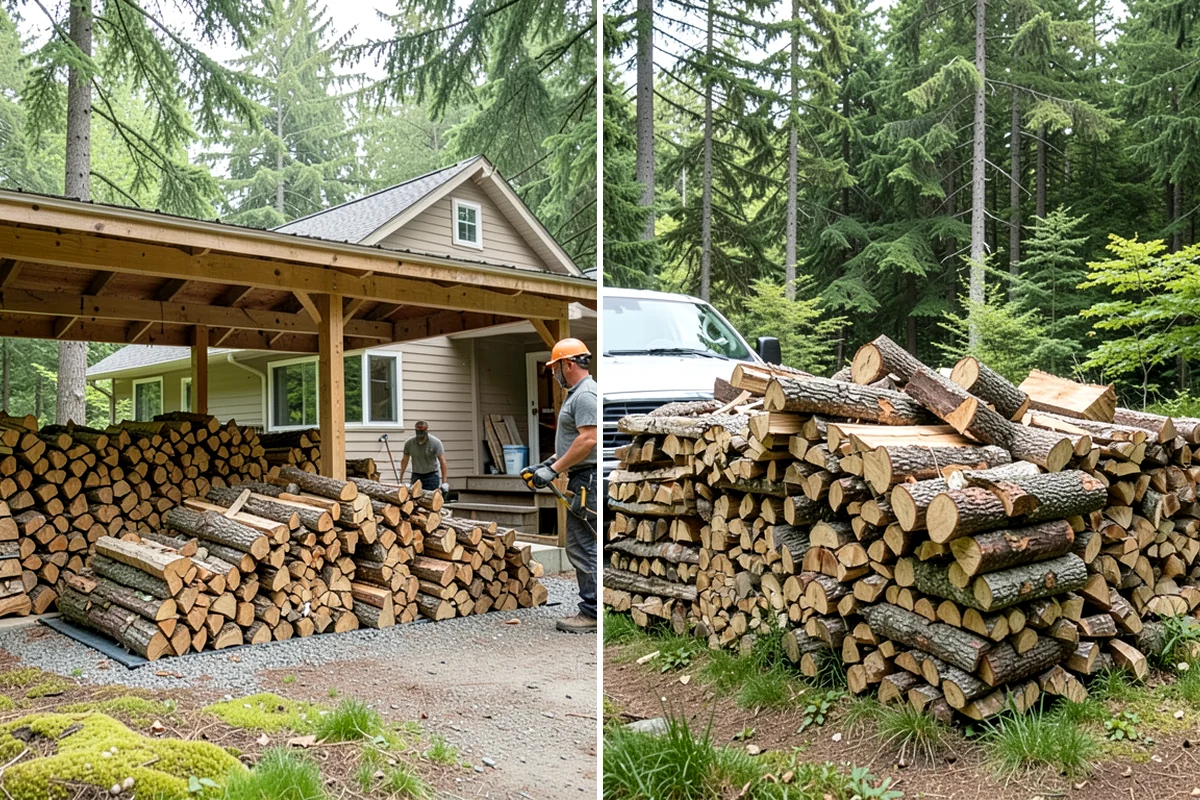 Snowstorm Firewood in Federal Way, King County, WA - Confirm your order and target delivery window